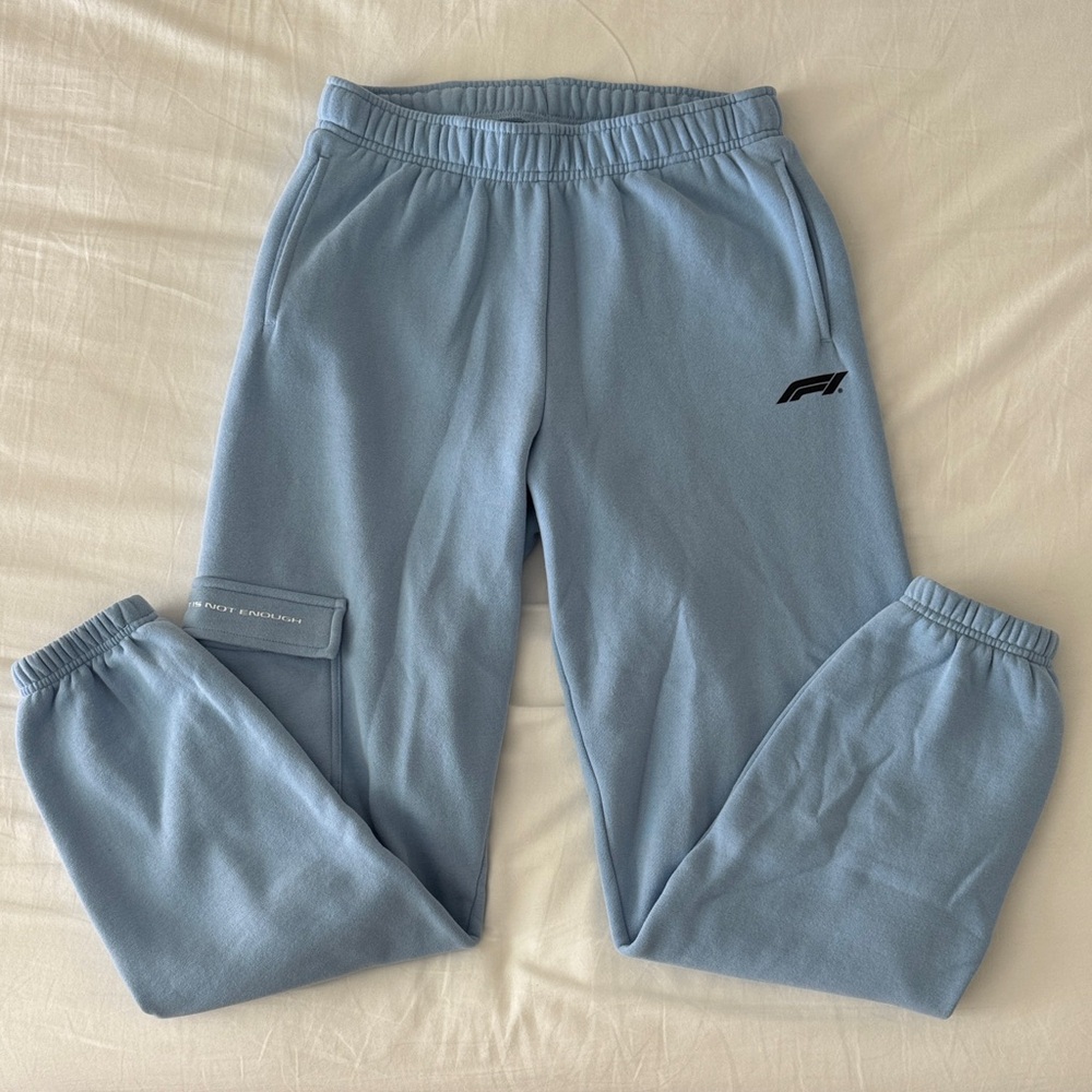 PacSun Size XS Blue Formula 1 Sweatpants